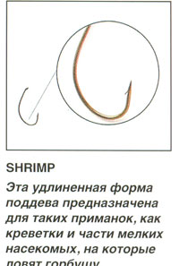 Классификация рыболовных крючков
