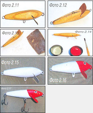 Приманки своими руками: воблеры из дерева